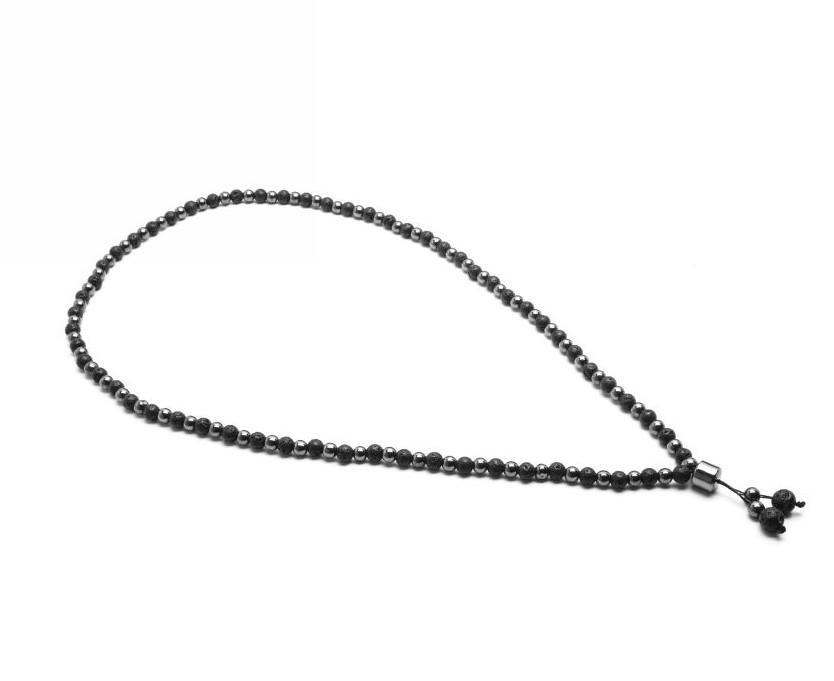 naszyjnik męski z kamieni