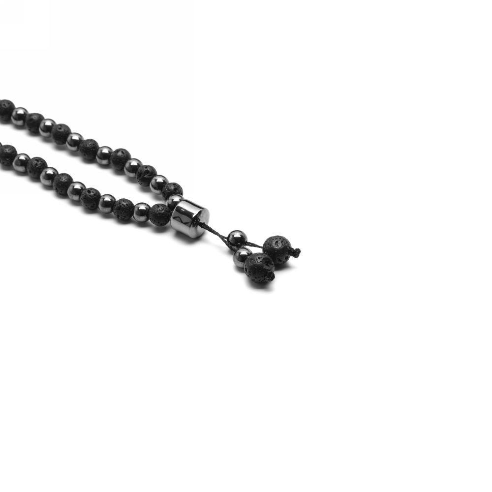 naszyjnik męski z kamieni