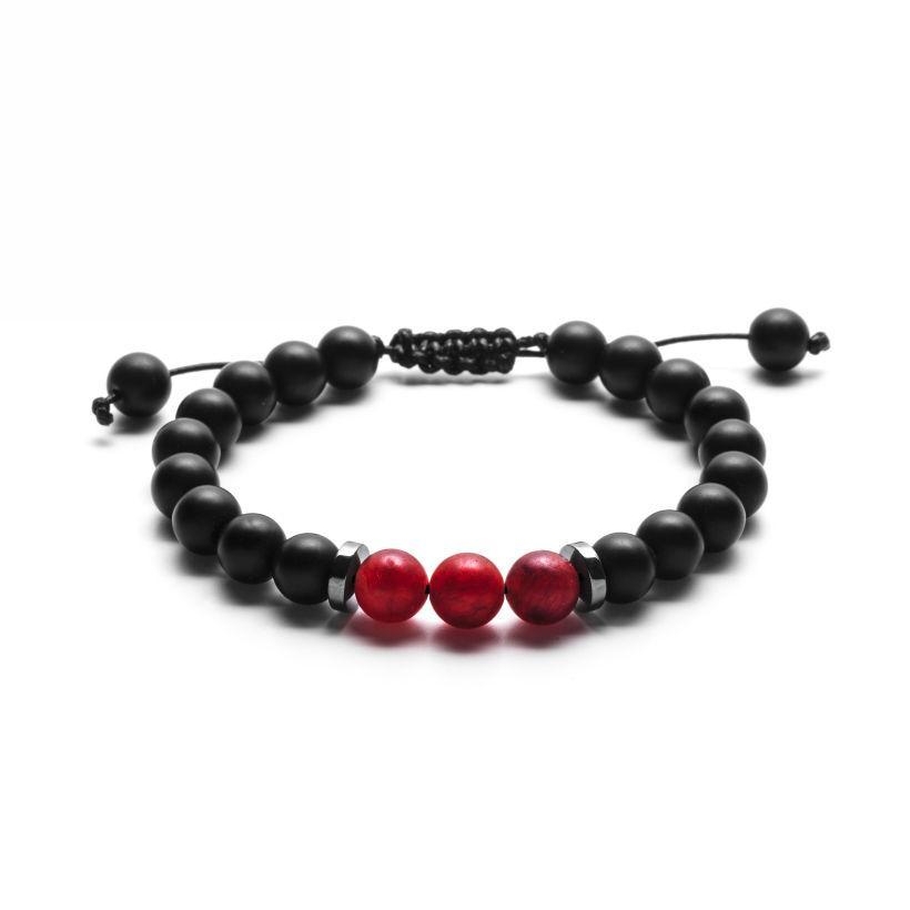 bransoletka męska 4 żywioły ogień