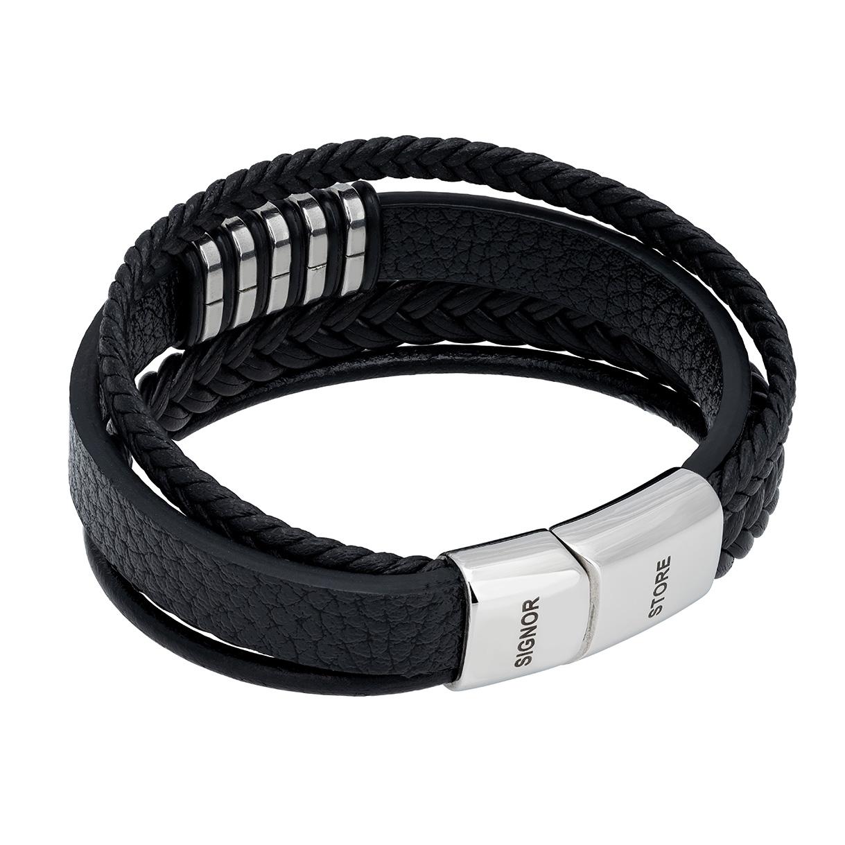 bransoletka męska z grawerem blaszki