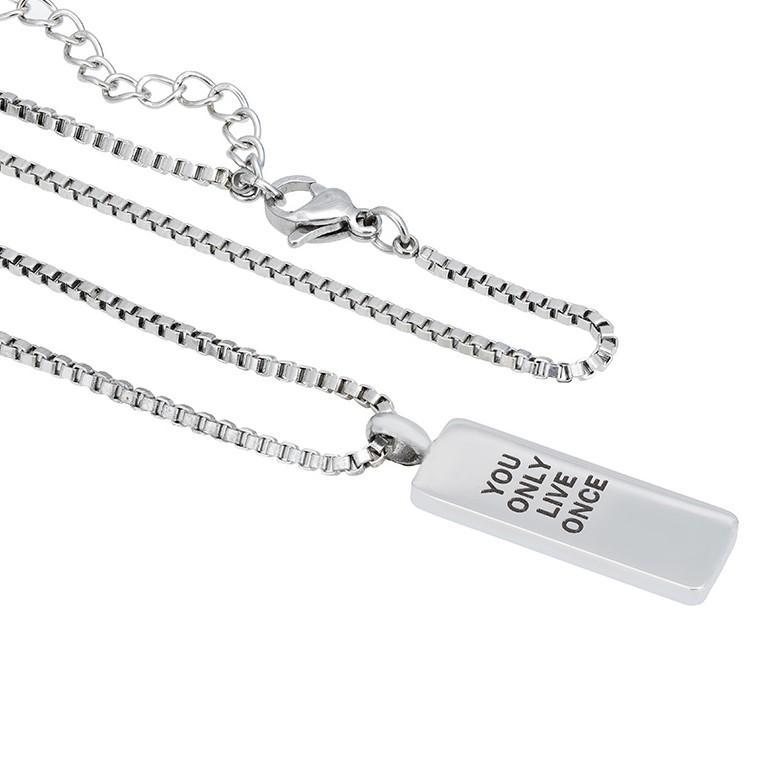 personalizowany naszyjnik męski z zawieszką