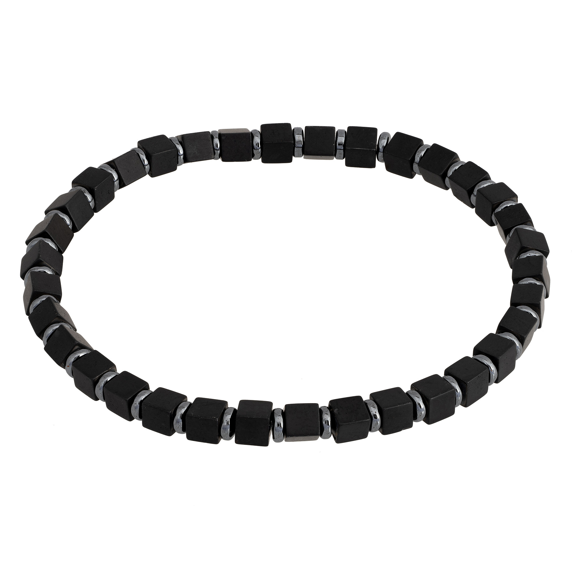 bransoletka męska hematyt